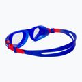 Vaikiški plaukimo akiniai arena Cruiser Soft mėlyni/skaidrūs/raudoni 4