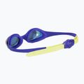Vaikiški plaukimo akiniai arena Spider JR Mirror blue/blue/yellow 4