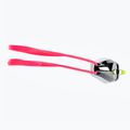 Vaikiški plaukimo akiniai arena Tracks JR Mirror silver/white/fuchsia 3