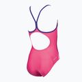 Arena Nifty One Piece L fresia rose/danube blue vaikiškas vientisas maudymosi kostiumėlis 6