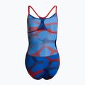 Moteriškas vientisas maudymosi kostiumėlis arena Spider Booster Back One Piece royal/red 2