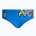 Vaikų maudymosi kelnaitės Arena Sparkle Brief pix blue/lily yellow