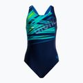 Vaikiškas vientisas maudymosi kostiumėlis arena Phenix One Piece navy/pix blue