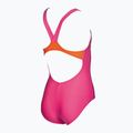 Vaikiškas vientisas plaukimo kostiumas arena Sparkle One Piece L fresia rose/mango 5