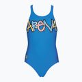 Arena Sparkle One Piece vaikiškas maudymosi kostiumėlis L pix blue/lily yellow 4