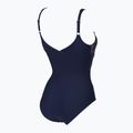 Moteriškas vientisas maudymosi kostiumėlis arena Amber Wing Back One Piece navy 5