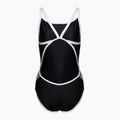 Moteriški maudymosi kostiumėliai arena Team Stripe Super Fly Back One Piece black/white 2