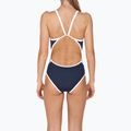 Moteriški maudymosi kostiumėliai arena Team Stripe Super Fly Back One Piece navy/white 6
