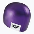 Arena Logo Liejama violetinė plaukimo kepuraitė 2