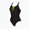 Moteriški vientisi maudymosi kostiumėliai arena Basics Swim Pro Back One Piece black/shark 3