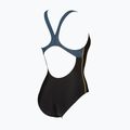 Moteriški vientisi maudymosi kostiumėliai arena Basics Swim Pro Back One Piece black/shark 4