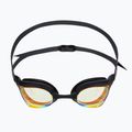 Arena plaukimo akiniai Cobra Core Swipe Mirror yellow copper/black 2