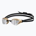 Arena plaukimo akiniai Cobra Core Swipe Mirror silver/gold