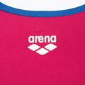 Moteriškas vientisas maudymosi kostiumėlis arena Team Stripe Super Fly Back One Piece freak rose/royal 3