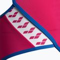 Moteriškas vientisas maudymosi kostiumėlis arena Team Stripe Super Fly Back One Piece freak rose/royal 4