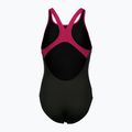 Vaikiškas maudymosi kostiumėlis arena Biglogo Swim Pro Back One Piece black/freak rose 5