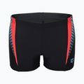 Vyriški arena maudymosi bokseriai Threefold Short black/black/anguria 4