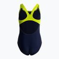 Vaikiškas vientisas maudymosi kostiumėlis arena Swim Pro Back One Piece navy/soft green 2