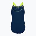 Vaikiškas vientisas maudymosi kostiumėlis arena Swim Pro Back One Piece navy/soft green 4