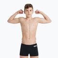Vaikų Arena Team Swim Short vienspalviai juodi/balti boksininkų šortai 4