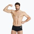 Vyriški arena Team Swim Low Waist Short Solid juodi/balti maudymosi bokseriai 4