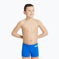 Vaikų Arena Team Swim Short vienspalviai karališki/balti plaukimo bokseriai 4