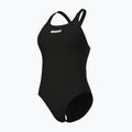 Moteriškas vientisas maudymosi kostiumėlis arena Team Swim Pro Solid black/white 4