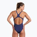 Moteriškas vientisas maudymosi kostiumėlis arena Team Swim Pro Solid navy/white 5