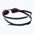 Arena plaukimo akiniai Cobra Core Swipe Mirror silver/red wine 4