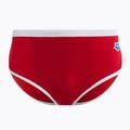 Vyriškos arena Icons Swim Low Waist Short Solid raudonos/baltos spalvos maudymosi kelnaitės