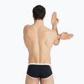Vyriškos arena Icons Swim Low Waist Short Solid juoda/balta maudymosi kelnaitės 7