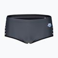 Vyriški arena Icons Swim Low Waist Short Panel bokseriai asfaltas/juoda 4