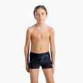 Vaikiški Arena Swim Short trumpikės su logotipu, juodos/turkio spalvos 7