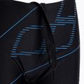 Vaikiški Arena Swim Short trumpikės su logotipu, juodos/turkio spalvos 4