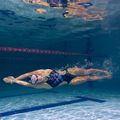 Moteriškas vientisas maudymosi kostiumėlis arena Tech One Back Placement black/multi 6