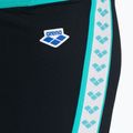 Vyriškos arena Icons plaukimo glaustinukės su logotipu juoda/balta/mėlyna su deimantu 3