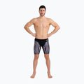 Vyriškos Arena Swim Jammer marmurinės juodos/juodos spalvos multi 6