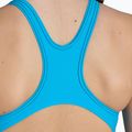 Vaikiškas vientisas maudymosi kostiumėlis arena Multi Pixels New Swim Pro Back juodas/turkio spalvos 6
