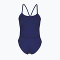 Vientisas moteriškas plaukimo kostiumas arena Lace Back Solid navy/white 2