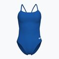 Vientisas moteriškas plaukimo kostiumas arena Lace Back Solid royal/white