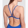 Vientisas moteriškas plaukimo kostiumas arena Lace Back Solid royal/white 8