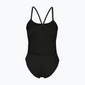 Vientisas moteriškas plaukimo kostiumas arena Lace Back Solid black/white 2