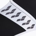 Moteriškas vientisas plaukimo kostiumas arena Icons Super Fly Back Solid black / white 3