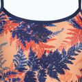 Moteriškas vientisas maudymosi kostiumėlis arena Reversible Swimsuit Challenge Back navy/multi 3
