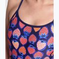 Moteriškas vientisas maudymosi kostiumėlis arena Reversible Swimsuit Challenge Back navy/multi 14