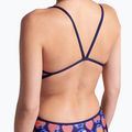 Moteriškas vientisas maudymosi kostiumėlis arena Reversible Swimsuit Challenge Back navy/multi 16
