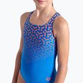 Vaikiškas vientisas maudymosi kostiumėlis arena Kikko V Swim Pro Back blue china/calypso coral 8