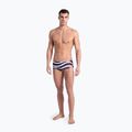 Vyriškos maudymosi trumpikės arena Multi Stripes Swim Low Waist Short navy multi 5