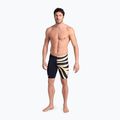 Vyriški maudymosi šortai arena Multi Stripes Swim Jammer black/white multi 6