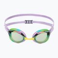Plaukimo akiniai arena Python Mirror green/violet/green 2